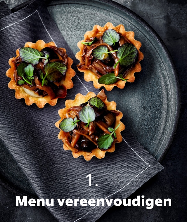 Menu Vereenvoudigen