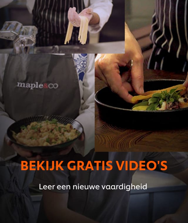 Bekijk gratis trainingsvideo's voor chefs
