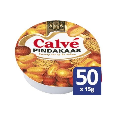 Calvé Pindakaas 50x15g - 