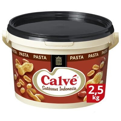 Calvé Satésaus Indonesia Pasta 2,5kg - 