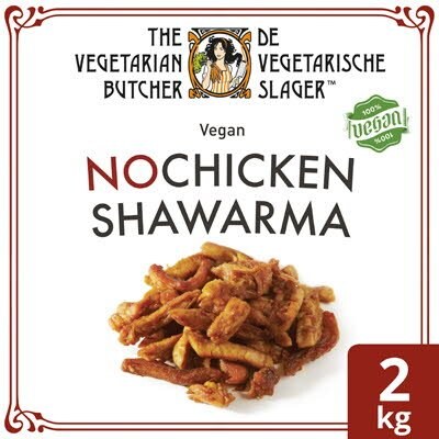 De Vegetarische Slager NoChicken Vegetarische Kip Shoarma 2kg -
