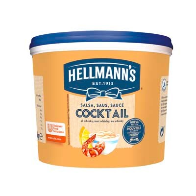 Hellmann's Cocktail Saus 3L - Heerlijke recepten en makkelijk in gebruik: probeer nu Hellmann’s Cocktailsaus