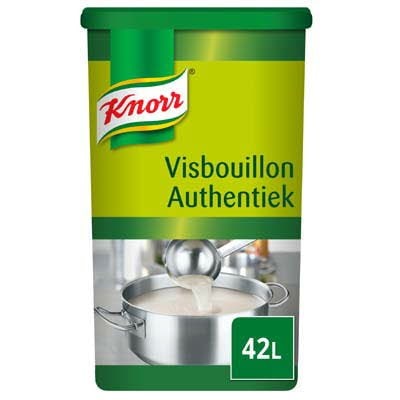 Knorr Visbouillon Authentiek Poeder opbrengst 42L - 