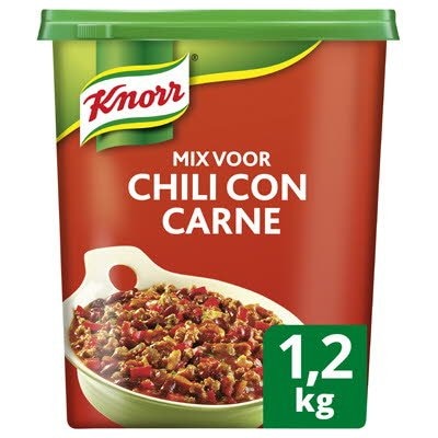 Knorr 1-2-3 Mix voor Chili con Carne 1,2kg - 