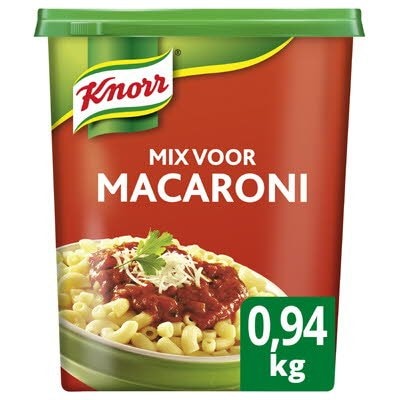 Knorr 1-2-3 Mix voor Macaroni 0,94kg - 