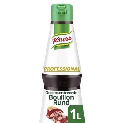 Knorr Professional Geconcentreerde Runderbouillon Vloeibaar 1L - 