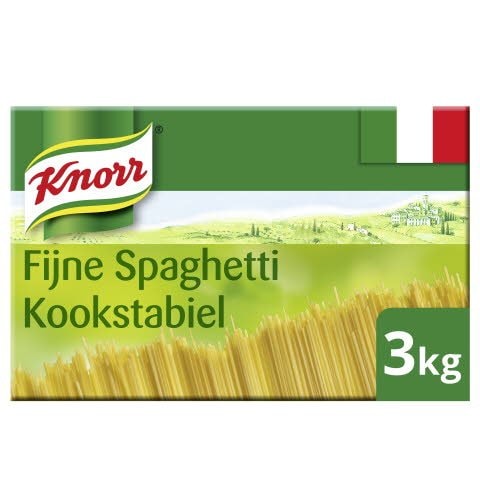 Knorr Collezione Italiana Fijne Spaghetti Kookstabiel 3kg - 