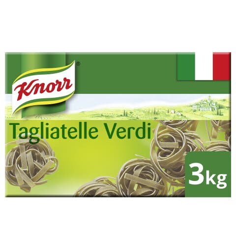 Knorr Collezione Italiana Tagliatelle Verdi 3kg - 