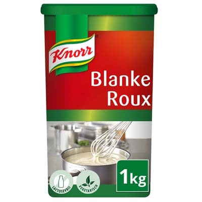 Knorr Blanke Roux Korrels 1kg - Knorr Roux bindt je sauzen, perfect in een oogwenk, elke keer opnieuw.