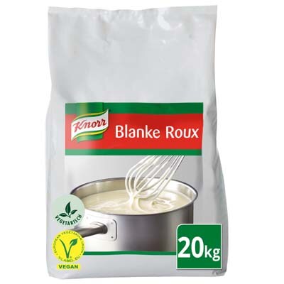 Knorr Blanke Roux Korrels 20kg - Knorr Roux bindt je sauzen, perfect in een oogwenk, elke keer opnieuw.