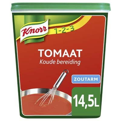 Knorr 1-2-3 Tomaat Zoutarm 0,95kg - 