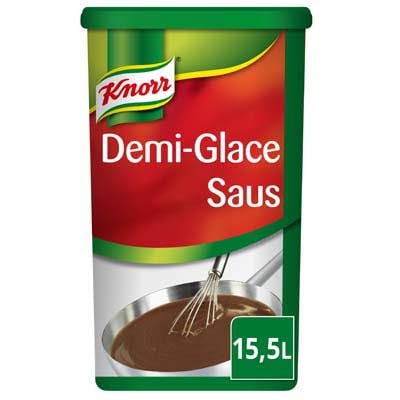 Knorr Demi-Glace Saus Poeder opbrengst  15,5L - 