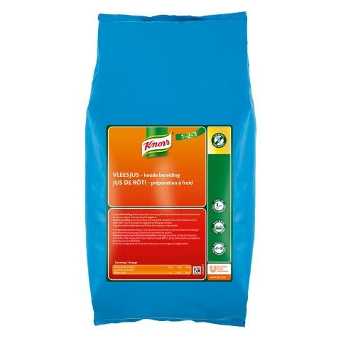 Knorr 1-2-3 Koude Basis Vleesjus Poeder opbrengst 46L - 