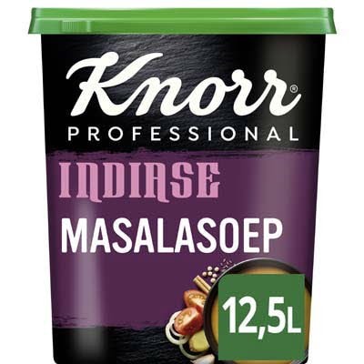 Knorr Indiase Masalasoep Poeder opbrengst 12,5L - 