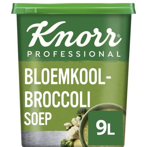 Knorr Professional Bloemkool-Broccolisoep Poeder opbrengst 9L - 