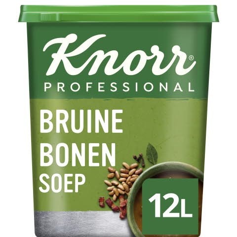 Knorr Klassiek Bruine Bonensoep Poeder opbrengst 12L - 