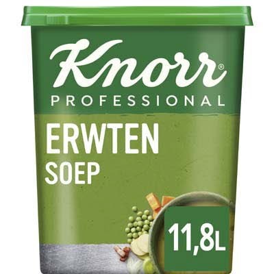 Knorr Klassiek Erwtensoep Poeder opbrengst 11.8L - 