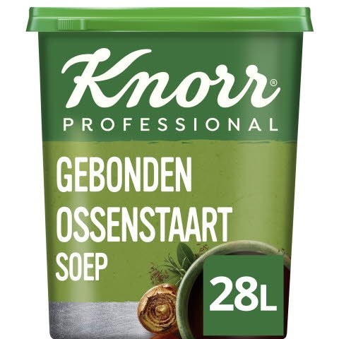 Knorr Klassiek Gebonden Ossenstaartsoep Poeder opbrengst 28L - 