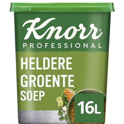 Knorr Klassiek Heldere Groentesoep Poeder opbrengst 16L - 