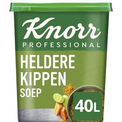 Knorr Klassiek Heldere Kippensoep opbrengst 40L - 