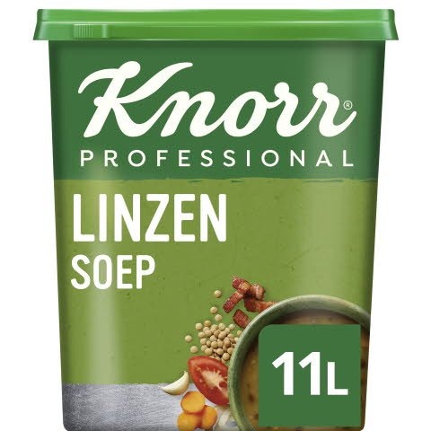 Knorr Klassiek Linzensoep Poeder opbrengst 11L - 