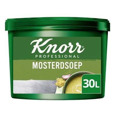 Knorr Klassiek Mosterdsoep opbrengst 30L - 