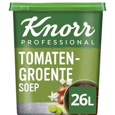 Knorr Klassiek Tomaten-Groentesoep opbrengst 26L - 