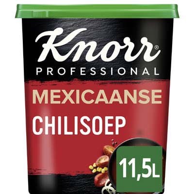 Knorr Mexicaanse Chilisoep Poeder opbrengst 11,5L - 