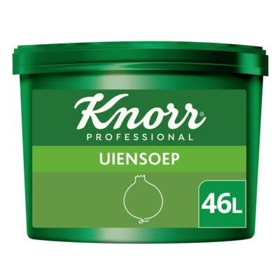 Knorr Voordeel Uiensoep Poeder opbrengst 46L - 