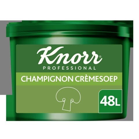 Knorr Voordeel Champignon Crèmesoep Poeder opbrengst 46L - 