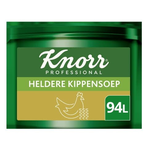 Knorr Voordeel Heldere Kippensoep Poeder opbrengst 85L - 
