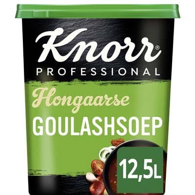 Knorr Wereld Hongaarse Goulashsoep Poeder opbrengst 12,5L - 