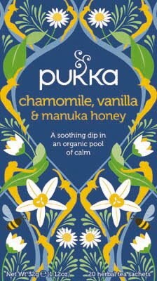 Pukka Chamomile Vanilla & Manuka Honey 20 zakjes -