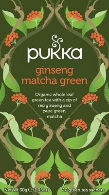 Pukka Ginseng Matcha Green 20 zakjes -