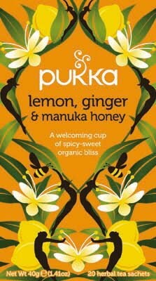 Pukka Lemon Ginger & Manuka Honey 20 zakjes -