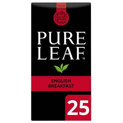 Pure Leaf Biologische Thee English Breakfast 25 zakjes -