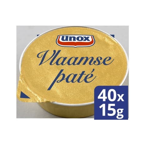 Unox Vlaamse paté 40x15g - 