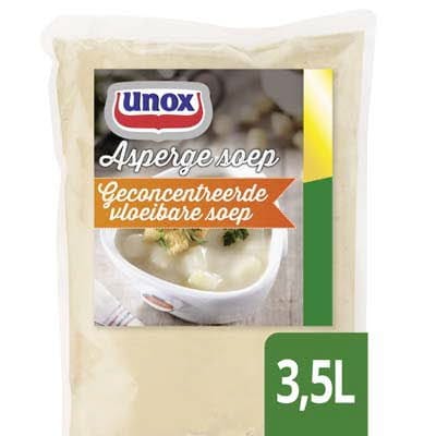 Unox Vloeibare Asperge Crèmesoep voor 3,5L - 