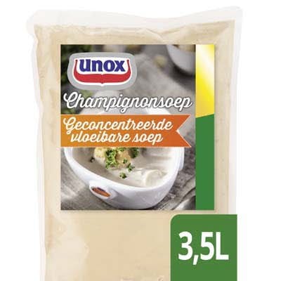 Unox Vloeibare Champignonsoep voor 3,5L - 