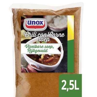 Unox Vloeibare Chili Con Carne Soep 2,5L - 