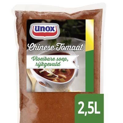 Unox Vloeibare Chinese Tomatensoep 2,5L - 