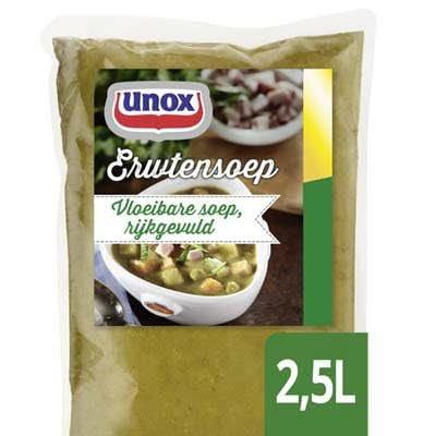 Unox Vloeibare Erwtensoep 2,5L - 