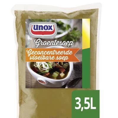Unox Vloeibare Heldere Groentesoep voor 3,5L - 