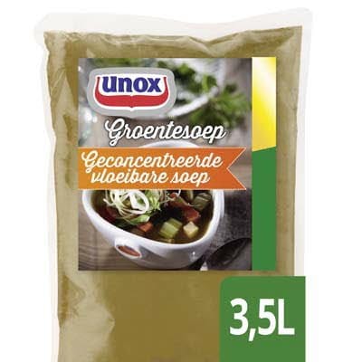 Unox Vloeibare Heldere Groentesoep voor 3,5L - 