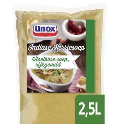 Unox Vloeibare Indiase Kerrie Soep 2,5L - 