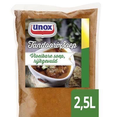 Unox Vloeibare Kip Tandoori Soep 2,5L - 