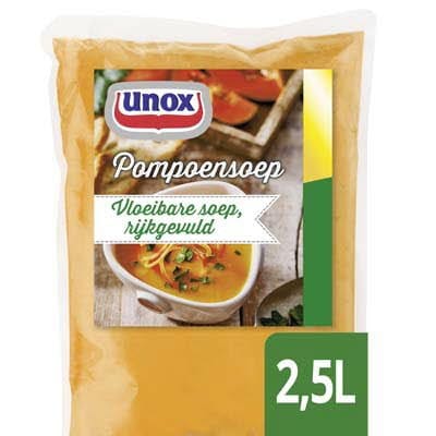 Unox Vloeibare Pompoensoep 2,5L - 