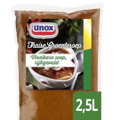 Unox Vloeibare Thaise Groentesoep 2,5L - 