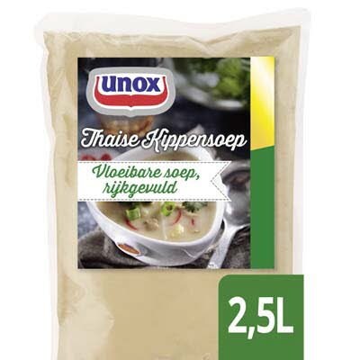 Unox Vloeibare Thaise Kippensoep 2,5L - 