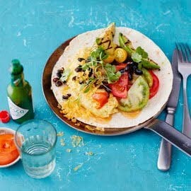 Huevos rancheros (boereneieren)